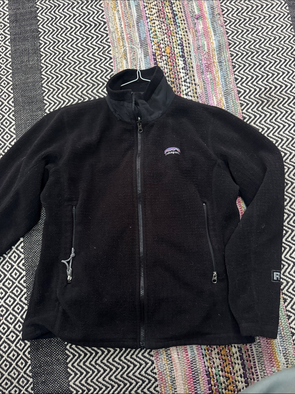 Patagonia Black Lightweight Fleece Jacket
